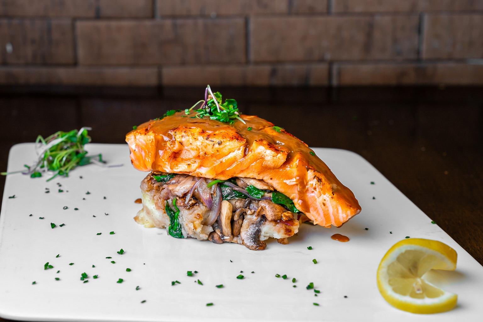 Honey Glazed Salmon