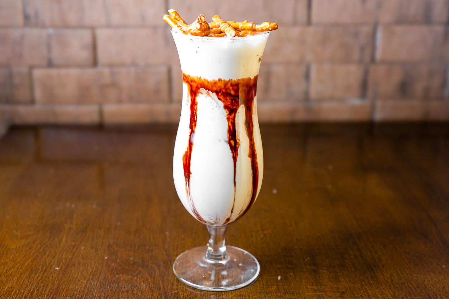 Salted Caramel Pretzel Shake