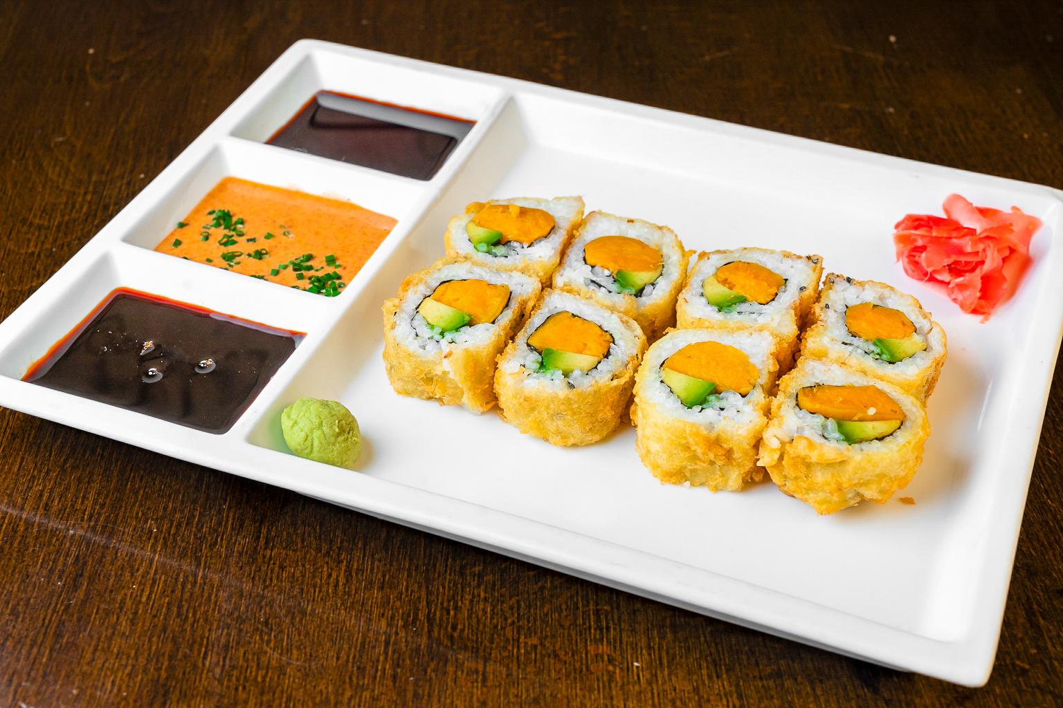 Sweet Potato Avocado Tempura